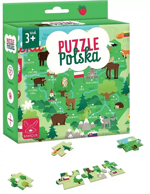 Puzzle Polska 3+