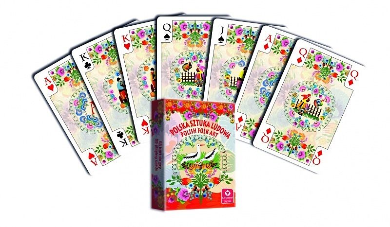 Karty do gry Polska Sztuka Ludowa
