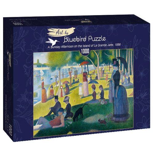 Puzzle 1000 Niedzielne popołudnie na wyspie Grande Jatte, Seurat, 1886