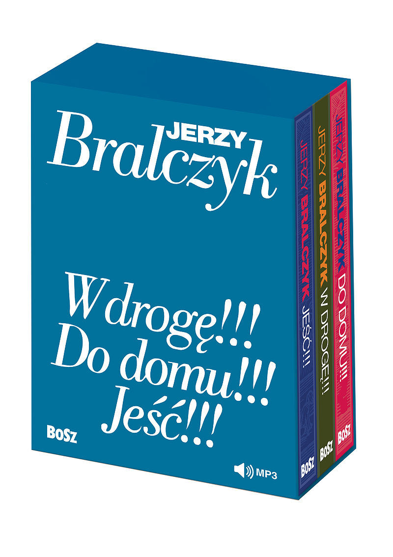 „W drogę!!!”, „Do domu!!!”, „Jeść!!!” - komplet w etui z audiobookami