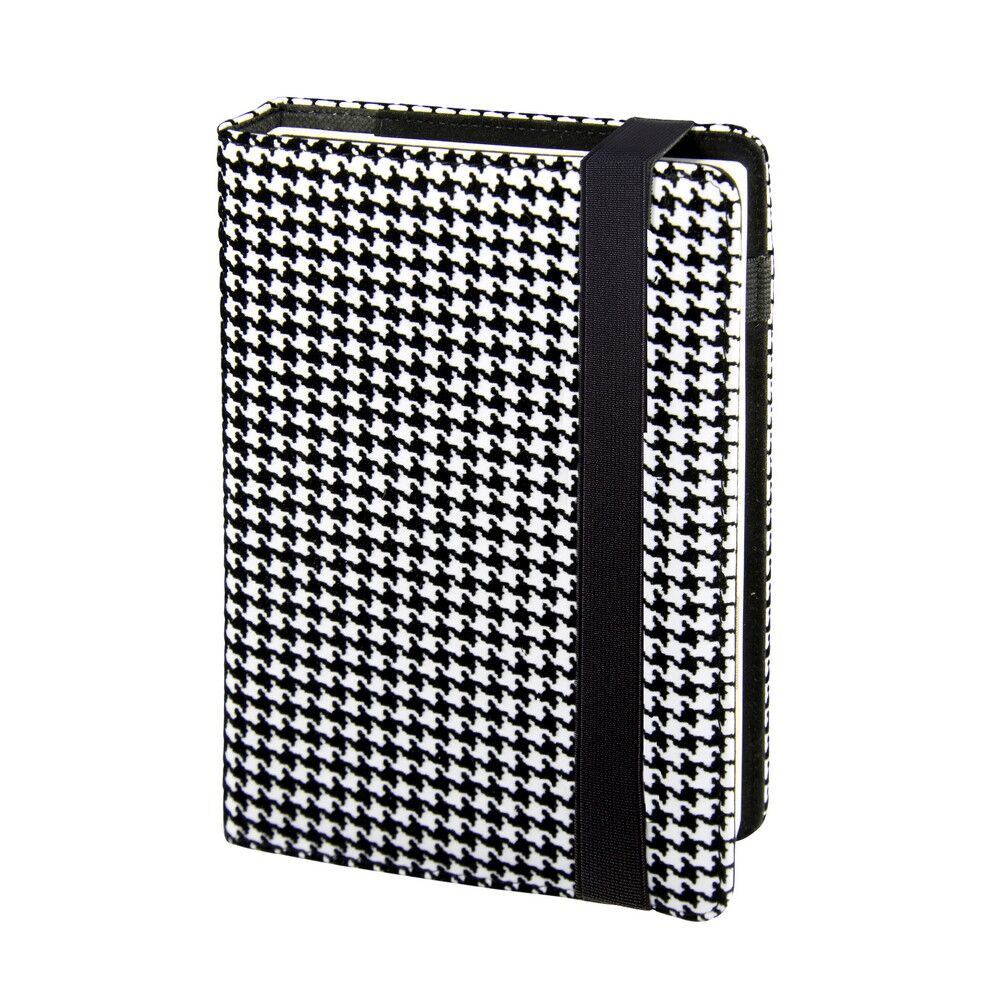 Notes A5 Premium kratka Madrid biało-czarny wymienny wkład NP-25MD/BIA-P/180K/Z