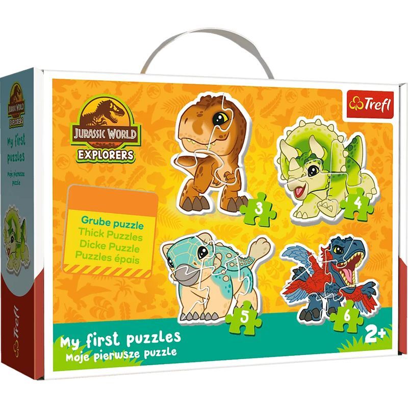 PUZZLE Baby Classic Urocze dinozaury 36138