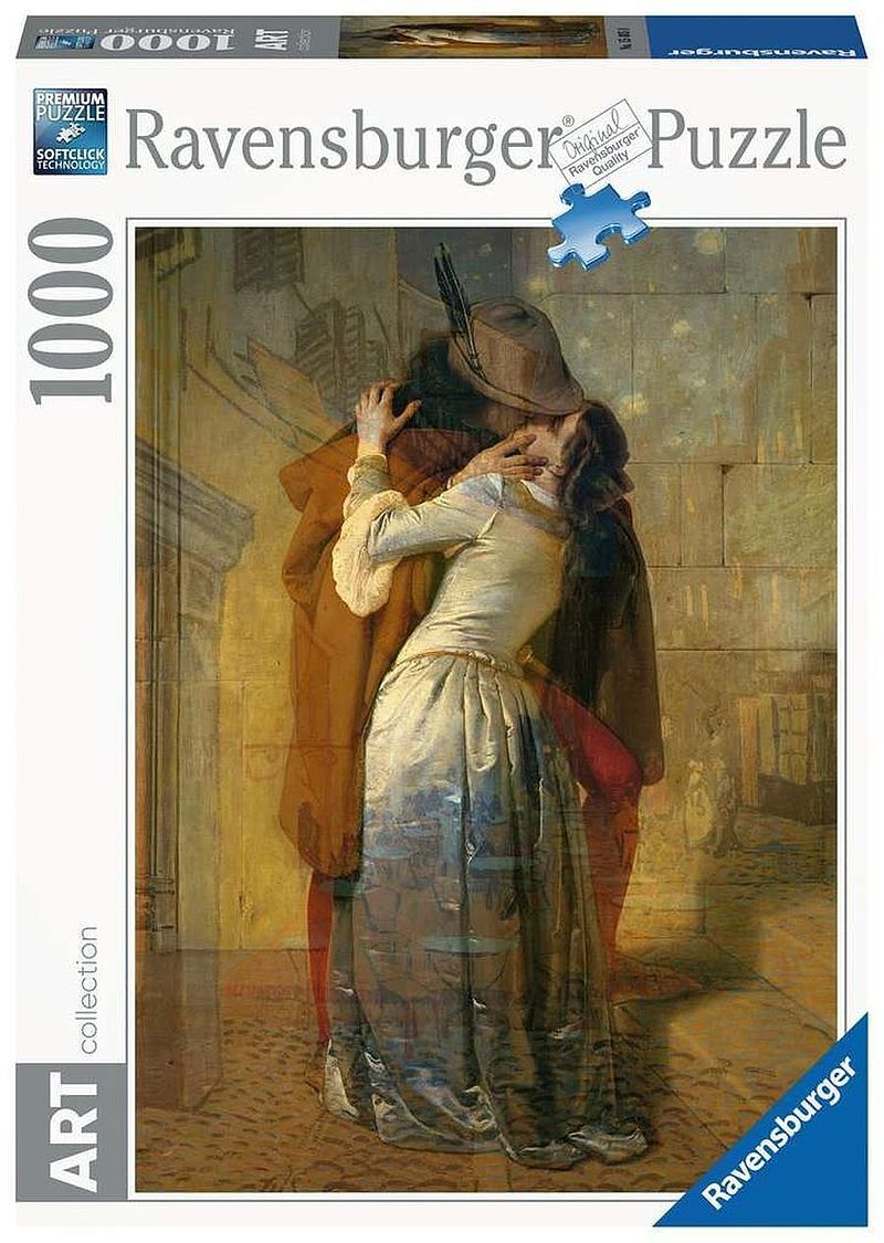 Puzzle 2d 1000 art collection pocałunek 15405