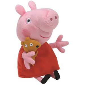 Pluszak Beanie Babies Lic Peppa Pig - Świnka Peppa 28cm (TY 96230)
