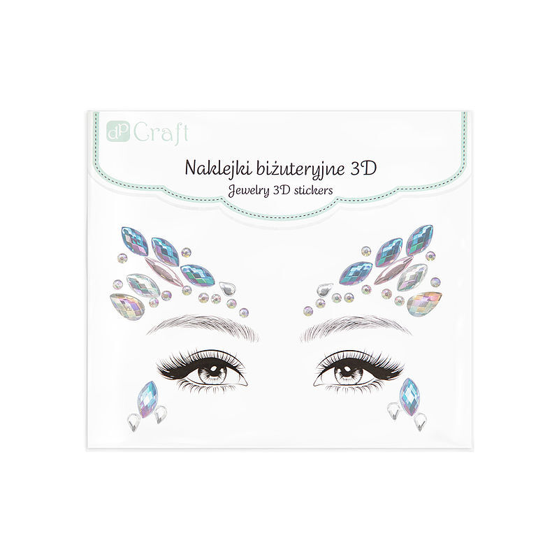 Naklejki biżuteryjne 3d night beauty