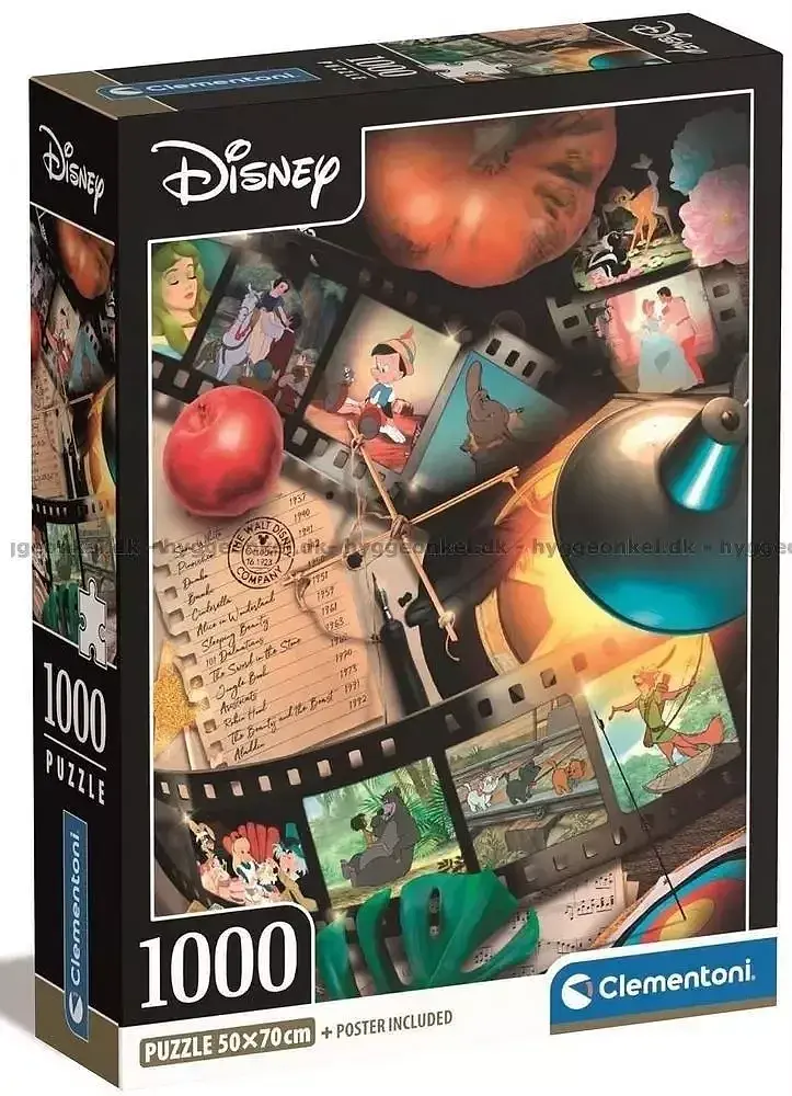 Puzzle 1000 compact classic movies 39810