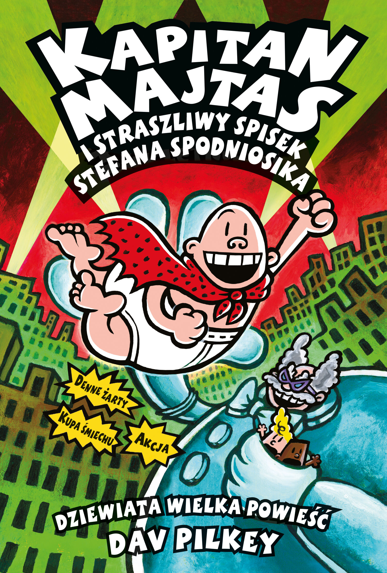 Kapitan Majtas 10. Kapitan Majtas i Raptowny Rewanż Radioaktywnych Robo-Bokserek