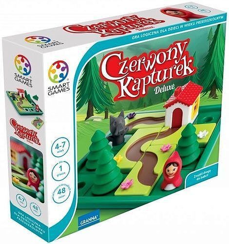 Gra czerwony kapturek smart games