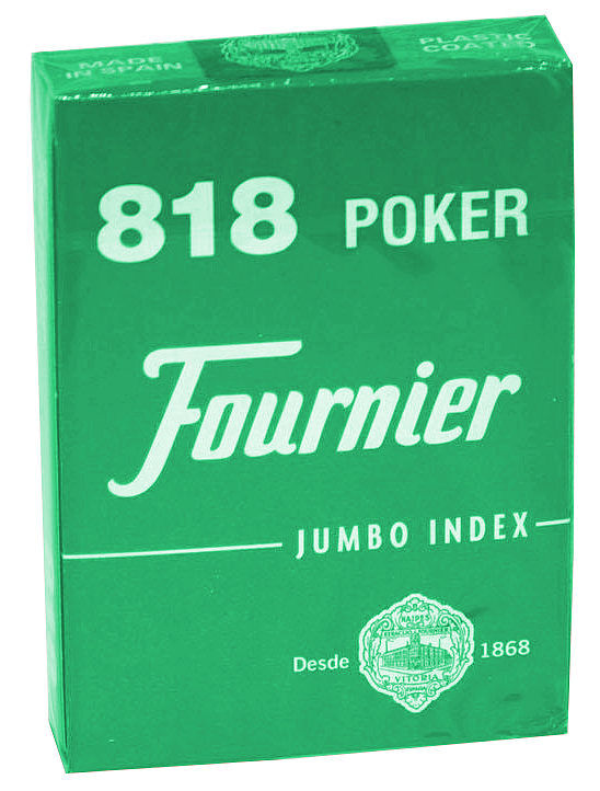 Fournier No. 818 Poker Jumbo Index