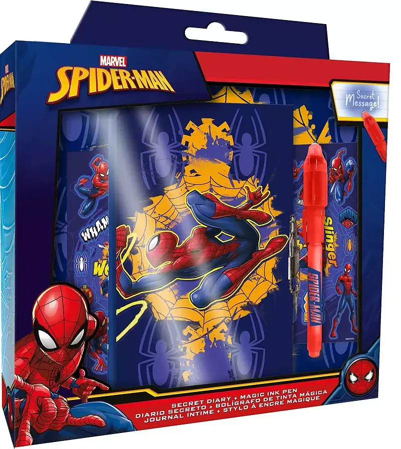 Pamiętnik z magicznym długopisem spiderman sp50069