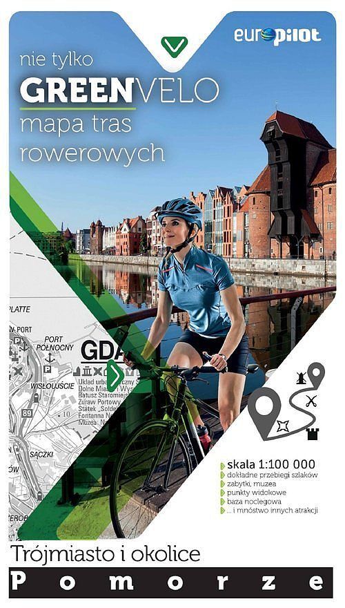 Nie tylko Green velo. Trójmiasto i okolice. Mapa tras rowerowych