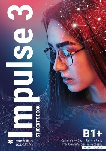 Impulse 3 B1+ Student's Book + książka cyfrowa Kod wklejony