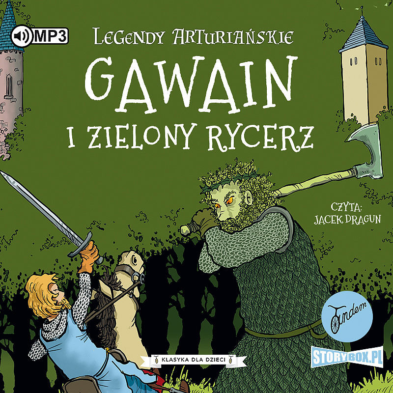 Cd mp3 gawain i zielony rycerz. Legendy arturiańskie. Tom 5