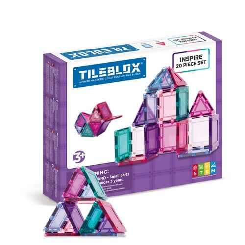 Tileblox Zestaw pastelowy 20 elementów