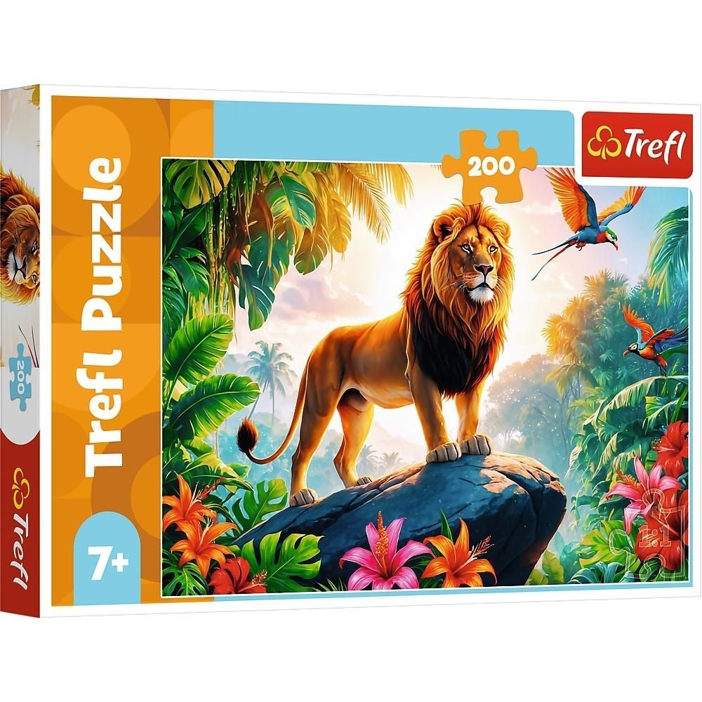 Puzzle 200 Król dżungli 13329