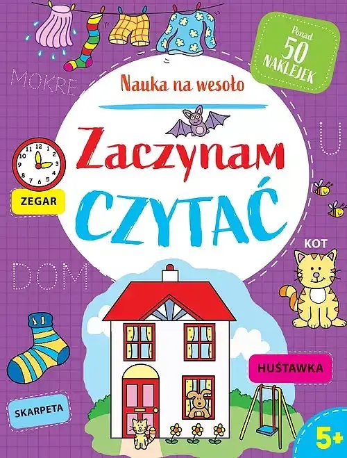 Nauka na wesoło. Zaczynam czytać 5+