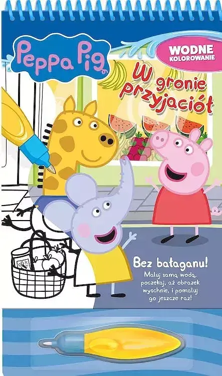 Peppa Pig. Wodne kolorowanie cz. 11 W gronie przyjaciół