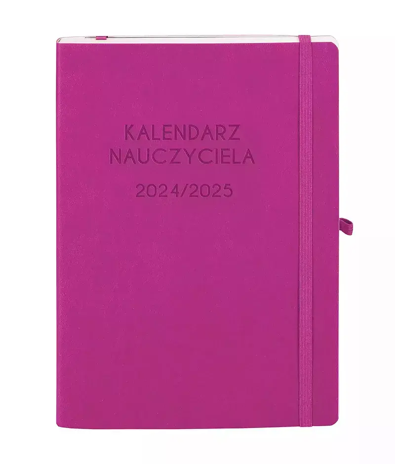 Kalendarz  nauczyciela 2024/2025 b5  tdw różowy
