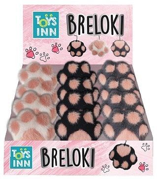 Brelok łapa 1 szt. Mix