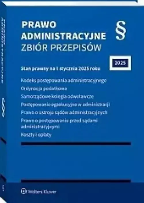 Prawo administracyjne Zbiór przepisów