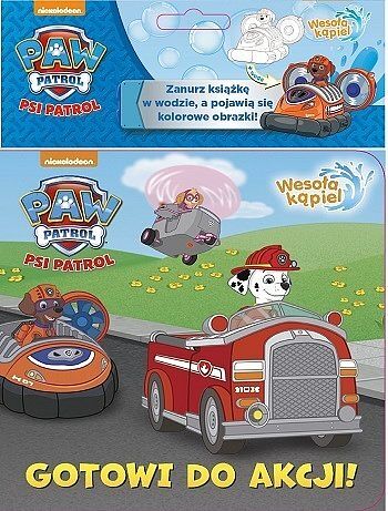 Gotowi do akcji psi patrol wesoła kąpiel