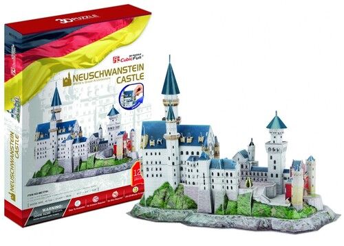 Puzzle 3D Zamek Neuschwanstein 121
