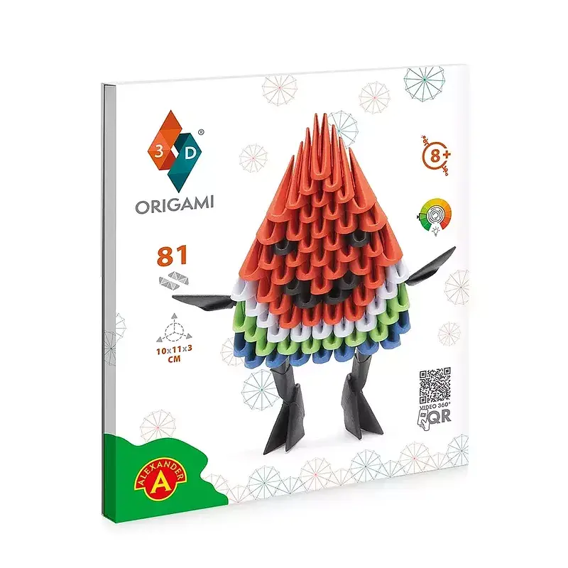 Origami 3D Arbuz / Watermelon