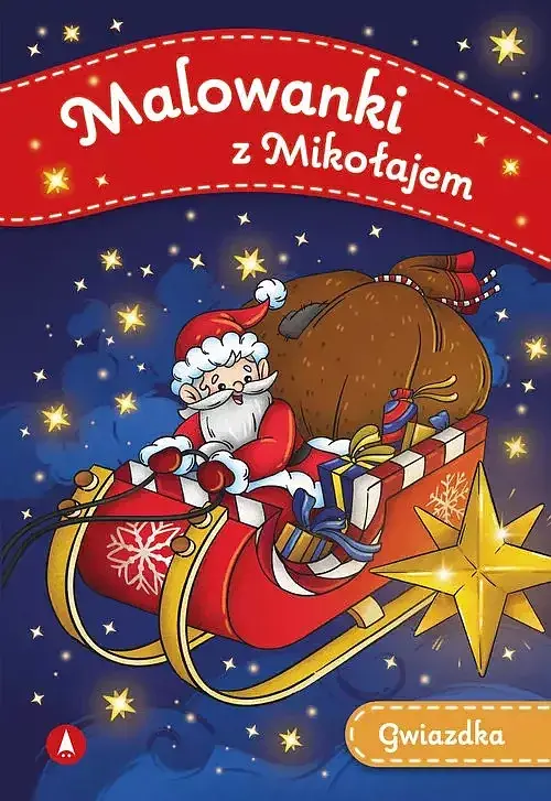 Malowanki z Mikołajem Gwiazdka