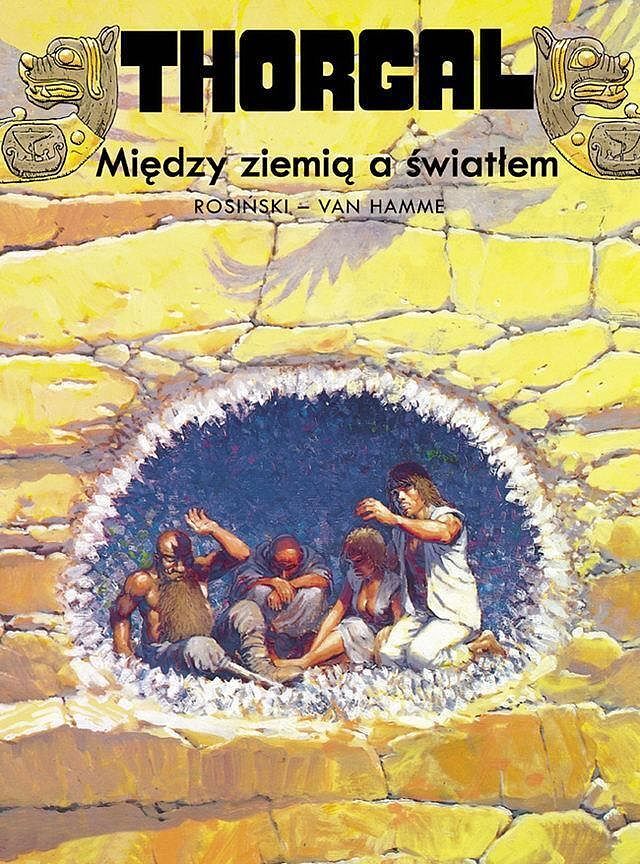 Thorgal - 13 - Między ziemią a światłem (twarda oprawa)