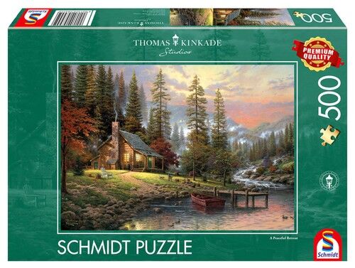 Puzzle 500 THOMAS KINKADE Spokojne schronienie