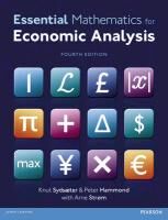 Essential Mathematics for Economic Analysis