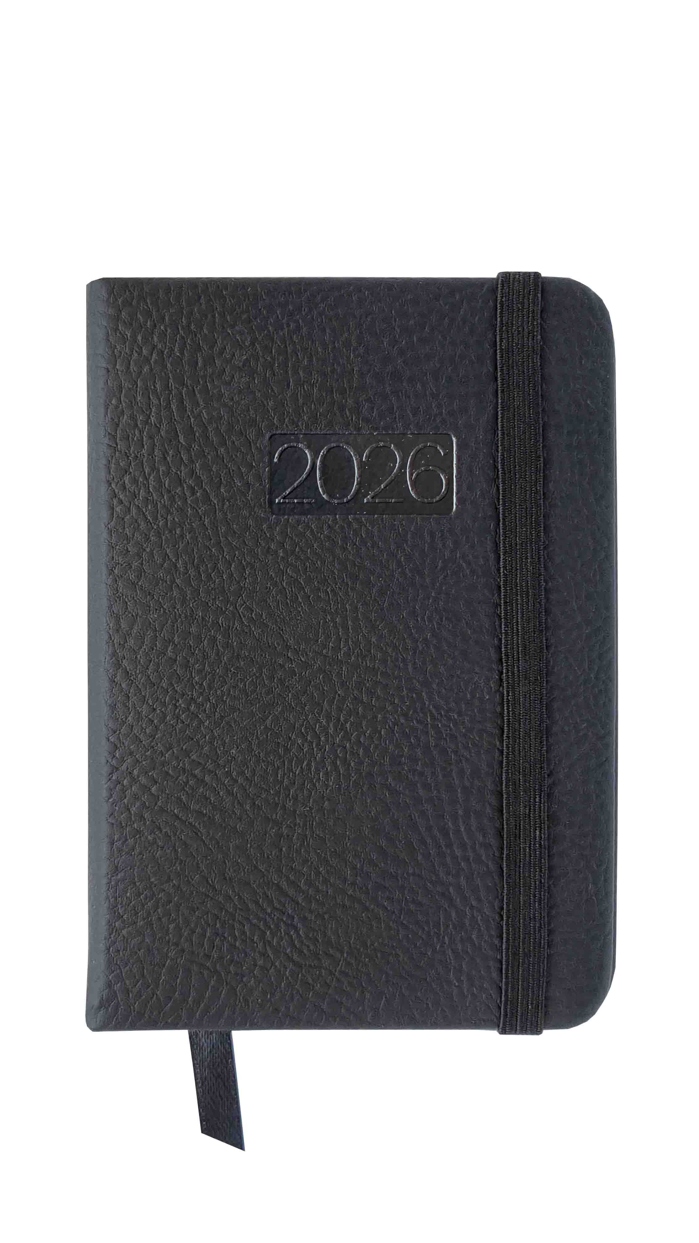 Kalendarz 2026 LUX tygodniowy czarny V9 KK-1L