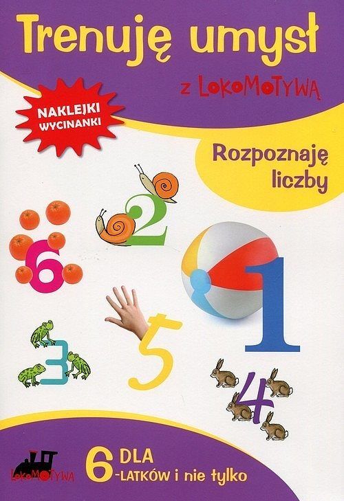 Lokomotywa. Trenuję umysł. Rozpoznaję liczby