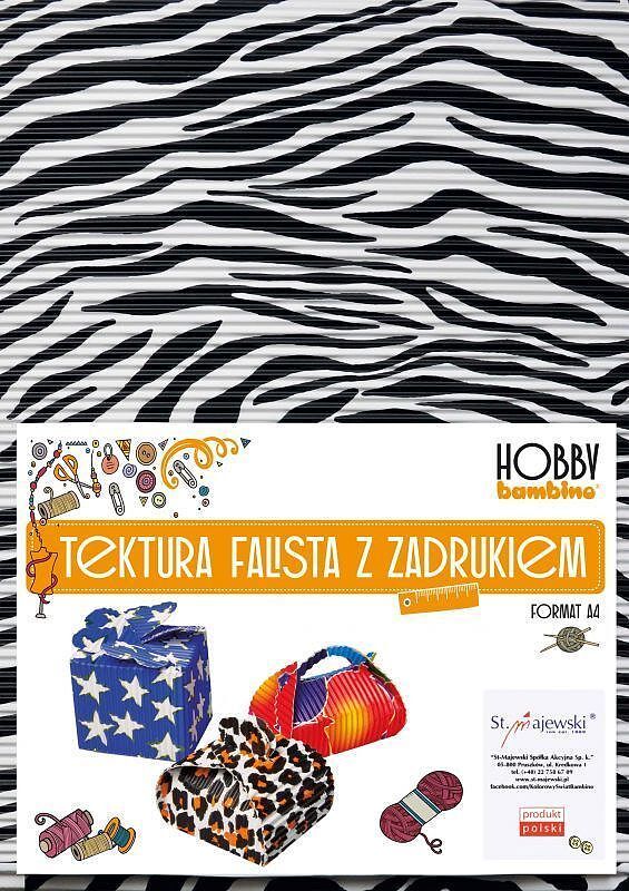 Tektura falista bambino hobby z zadrukiem a4 21x30 10 szt