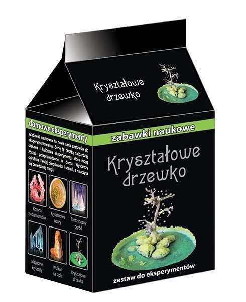 Hodowla kryształów kryształowe drzewko