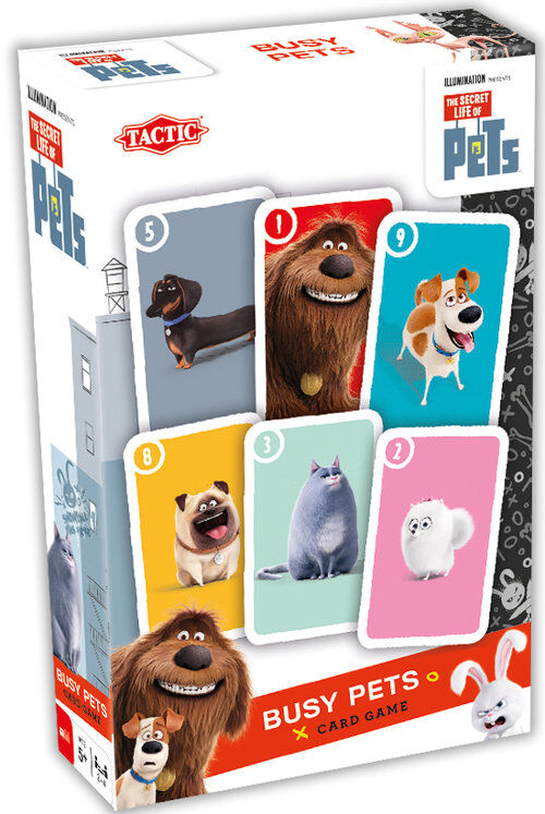 Sekretne Życie Zwierzaków Busy Pets gra karciana