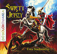 Święty Jerzy - kolorowanka