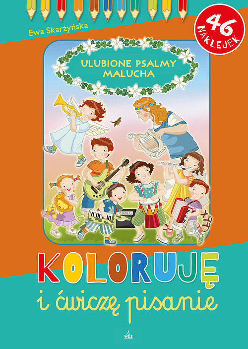 Koloruję i ćwiczę pisanie.
