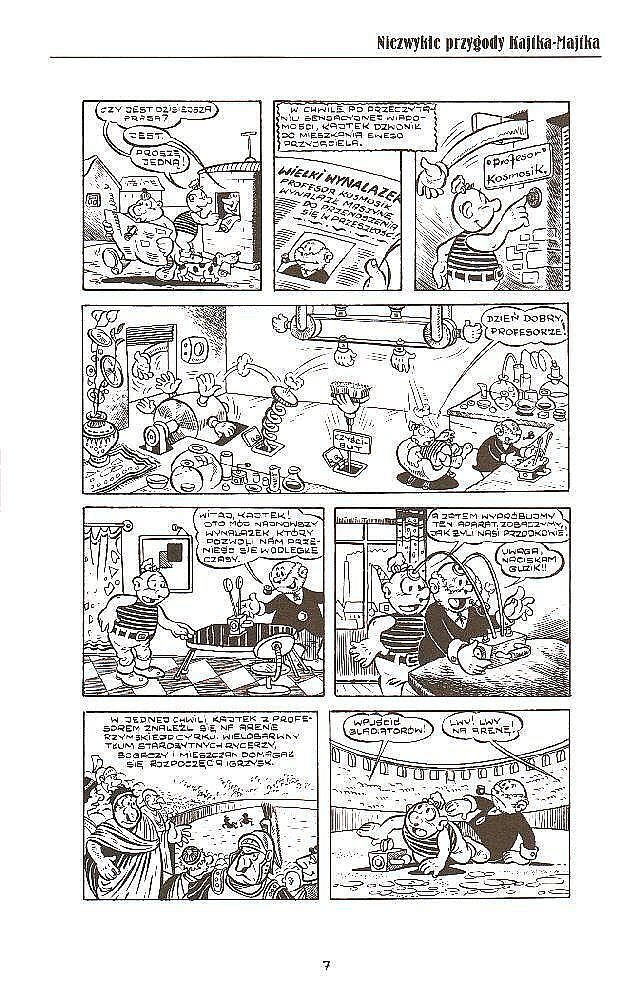 Klasyka polskiego komiksu - 15 - Kajtek i Koko - Profesor Kosmosik (wyd. II)