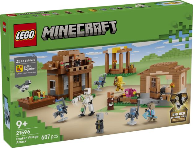 LEGO Minecraft Najazd przywoływaczy na wioskę 21596
