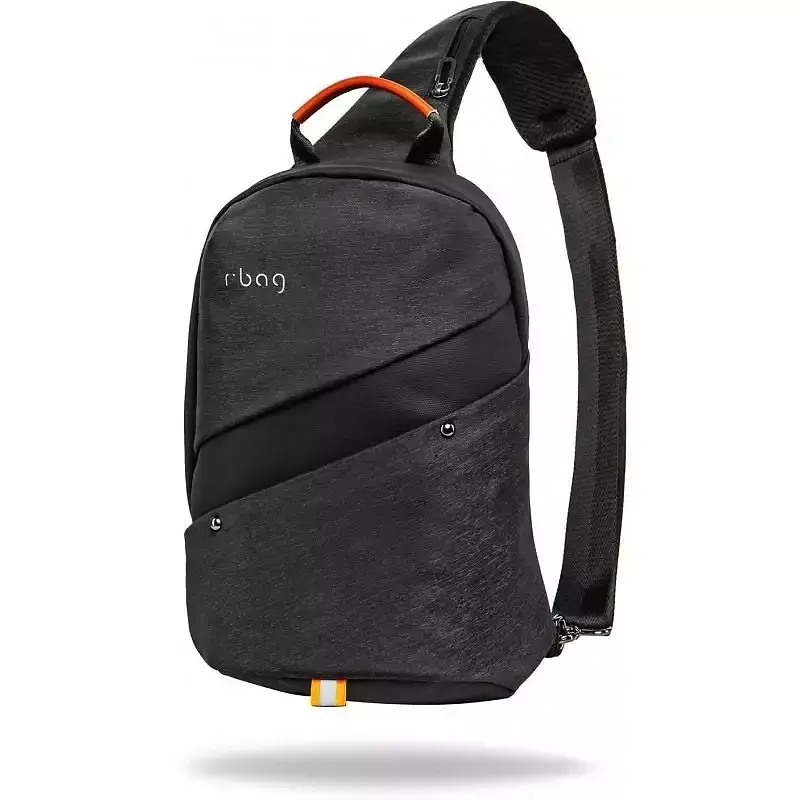 Plecak męski na jedno ramię mały r-bag slim black