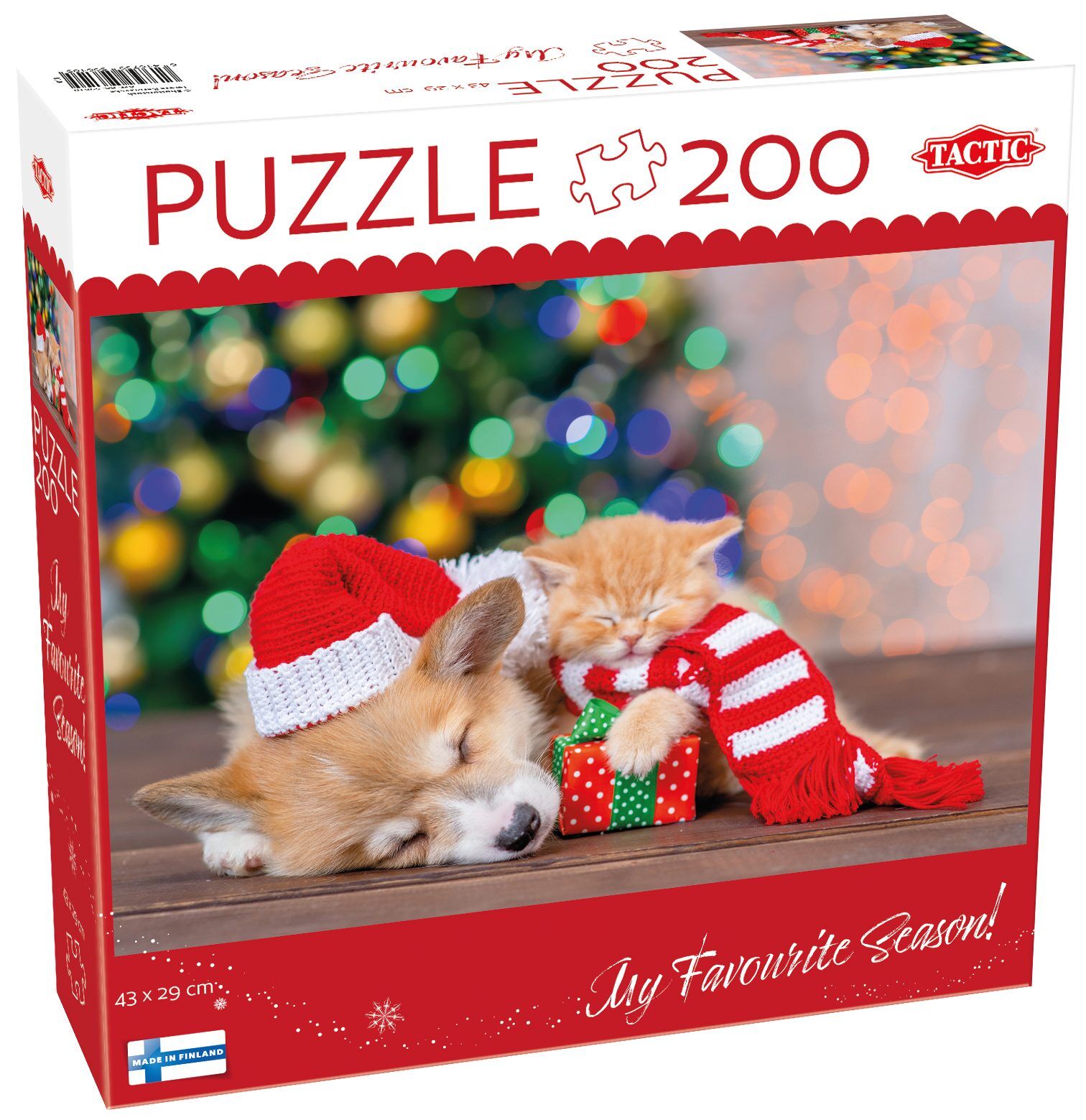 Puzzle 200 Paws and presents 60861