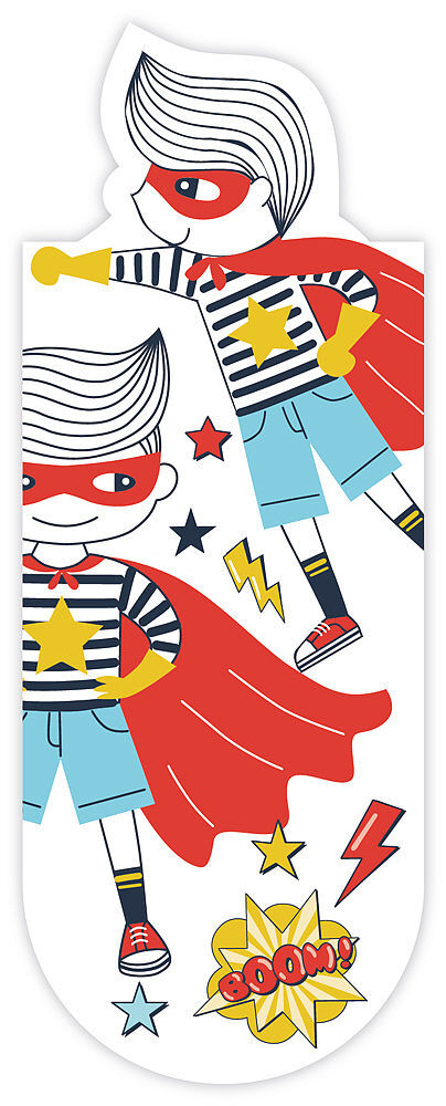 Zakładka magnetyczna owal superbohater