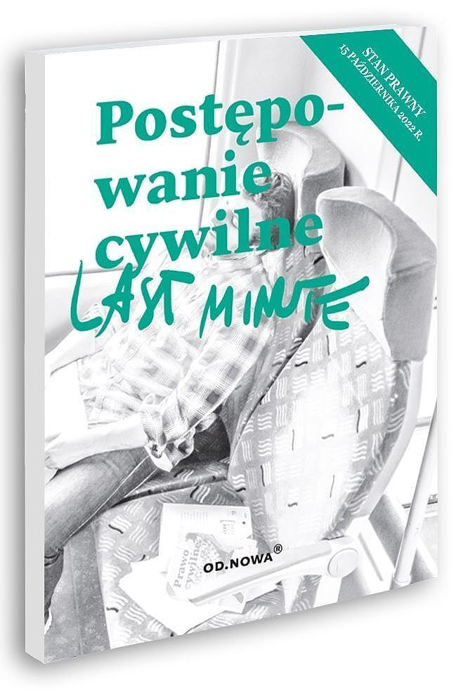 Postępowanie cywilne. Last minute wyd. 3
