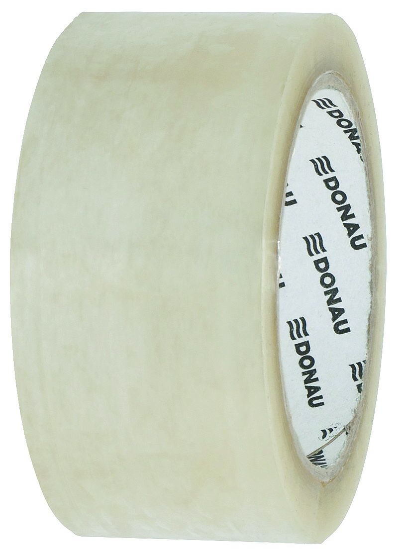 Taśma pakowa transparentna donau hot-melt 48mm x 66m  50mikr