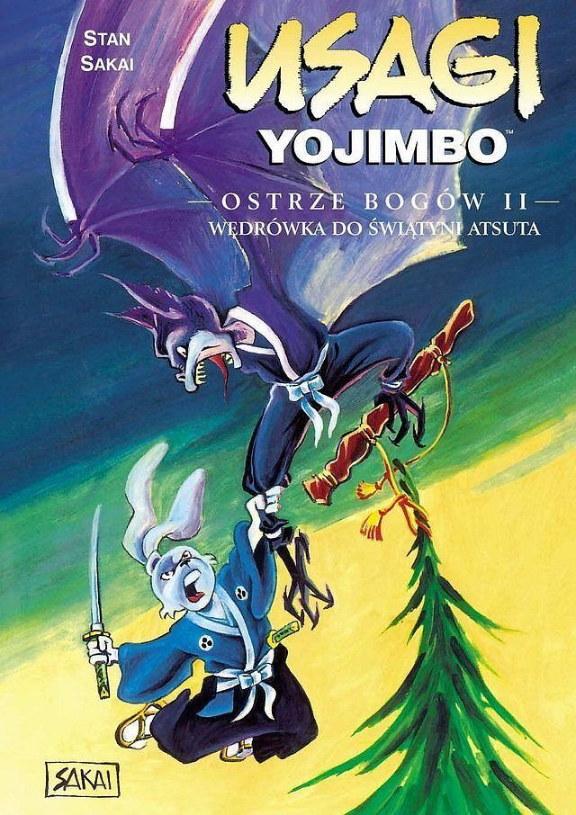 Usagi Yojimbo - 15 - Ostrze bogów II. Wędrówka do świątyni Atsuta