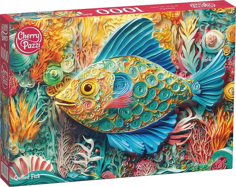 Puzzle 1000 cherrypazzi quilled fish 30806