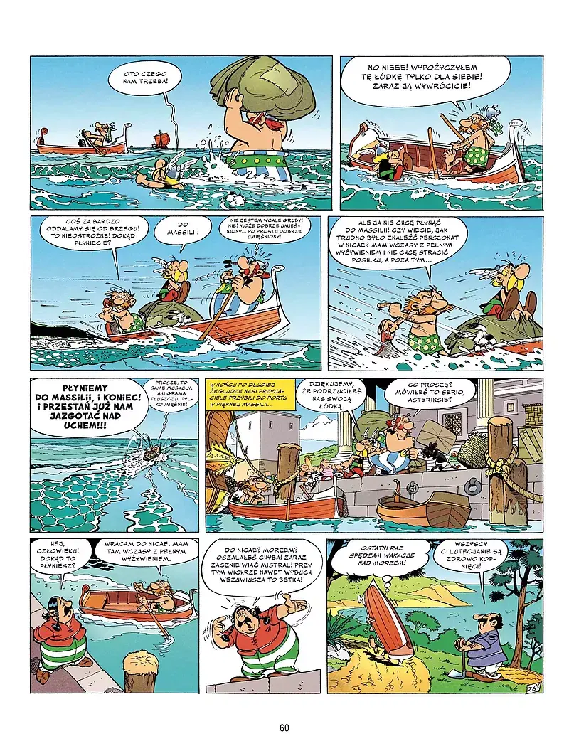 Asteriks - 05 - Wyprawa dookoła Galii (twarda oprawa)