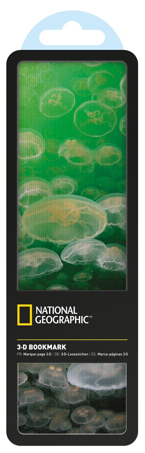 National Geographic zakładka do książki 3D Meduza