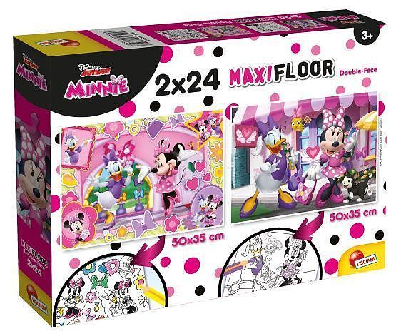 Lisciani Puzzle Super Maxi 2x24 Minnie